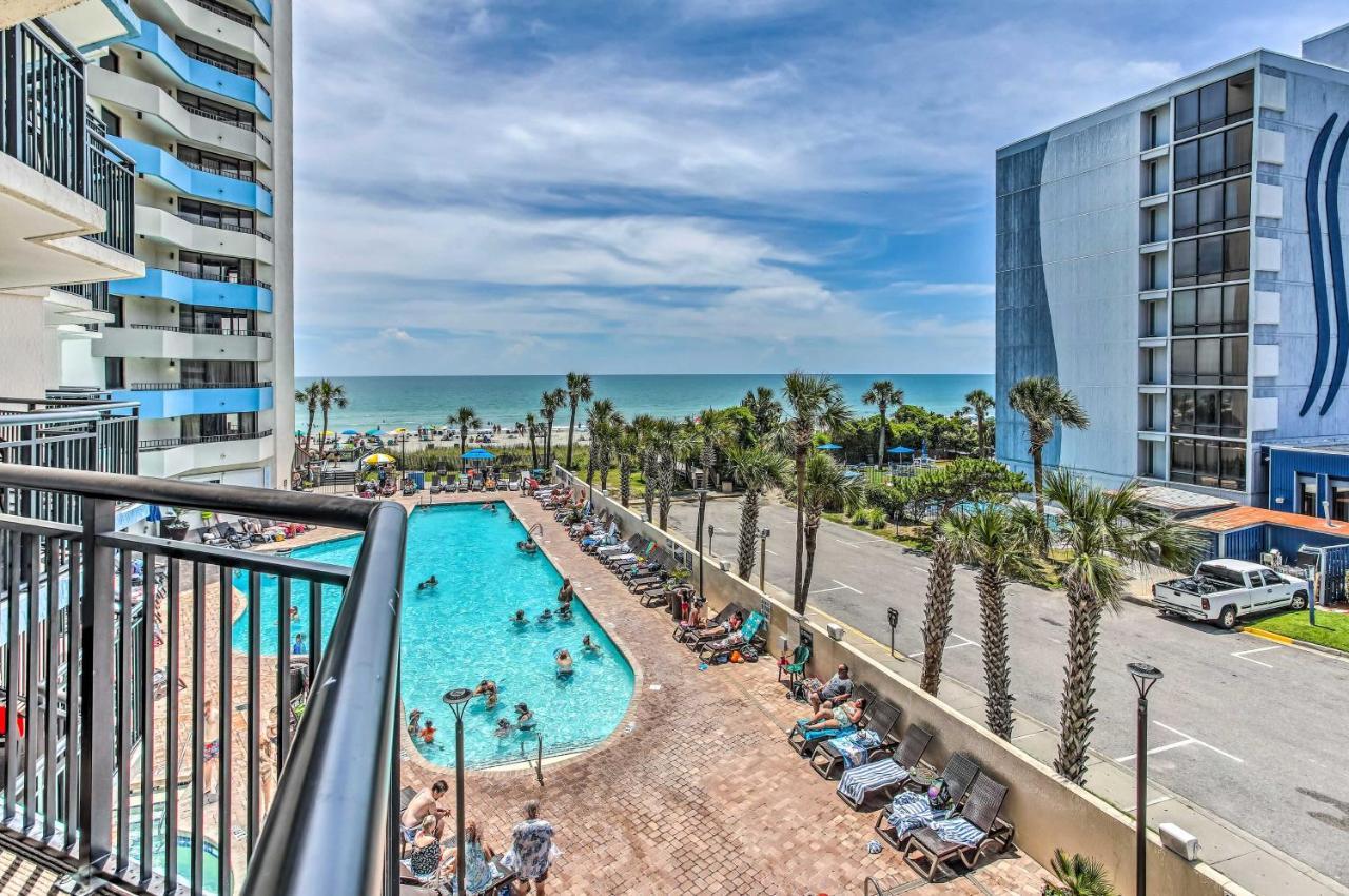 Ocean View Apt And Access To Pool, Beach And More Myrtle Beach Dış mekan fotoğraf