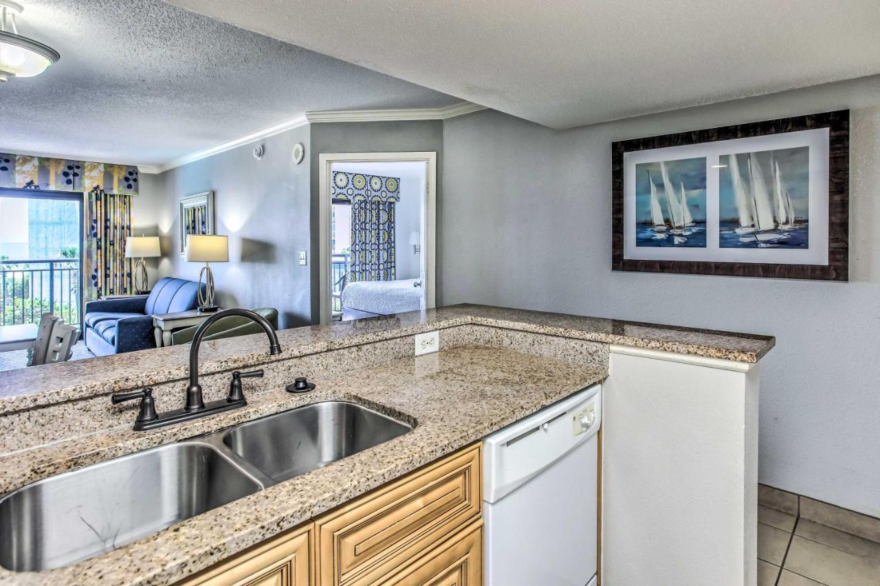 Ocean View Apt And Access To Pool, Beach And More Myrtle Beach Dış mekan fotoğraf